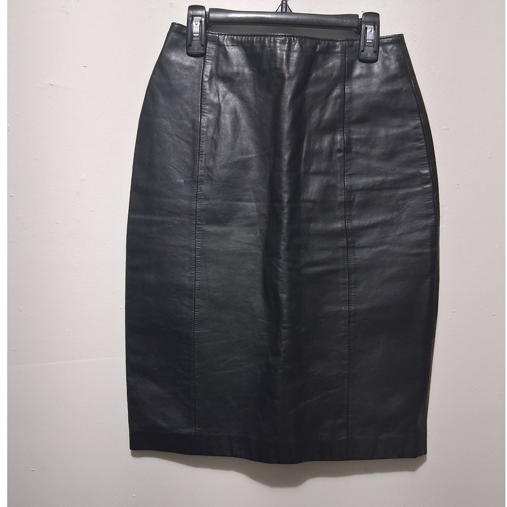 Vintage Wilson Leather pencil skirt, real leather